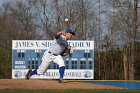 Baseball vs Suffolk  Wheaton College Baseball vs Suffolk University. - (Photo by Keith Nordstrom) : Wheaton, baseball
